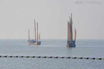 太湖帆影