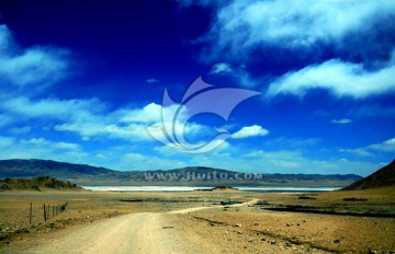 西藏风光 盐湖乡