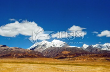 高原雪山