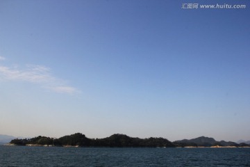 蓝天 千岛湖