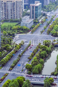 杭州钱江新城路面