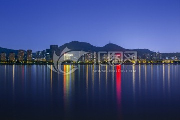 杭州钱塘江夜景