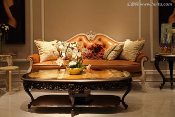欧式风格沙发 客厅装饰设计