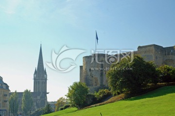 法国卡昂城堡 卡昂男子修道院