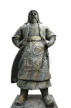 元太祖成吉思汗塑像