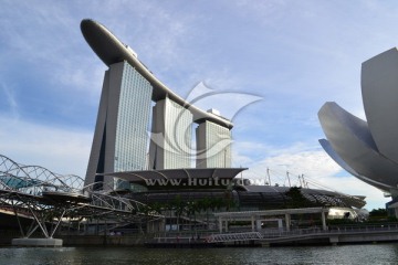 新加坡滨海湾风景