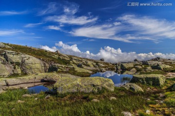 挪威奇迹石沿途风景