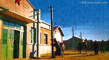 乡村建筑风景