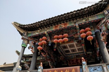 中国古建筑 红灯笼