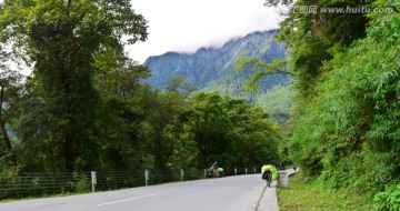 通麦G318国道路碑密林宽幅