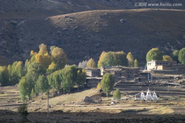 藏族民居 四川稻城