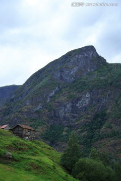 挪威弗洛姆周边传统北欧农庄
