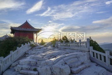 山东青州云门山风光