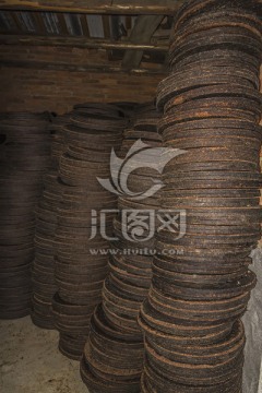 茶籽饼 山茶渣