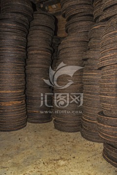 茶籽饼 山茶渣