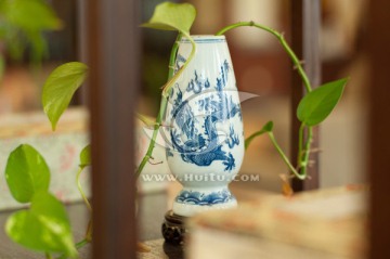 瓷器 瓷花瓶