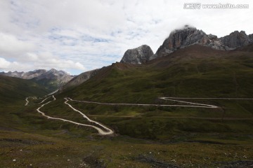 公路 高山 川西高原