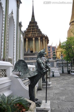 曼谷大皇宫雕像