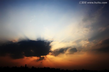 晚霞