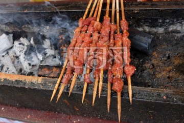 烤肉 烤肉窜 肉串 烧烤 美味