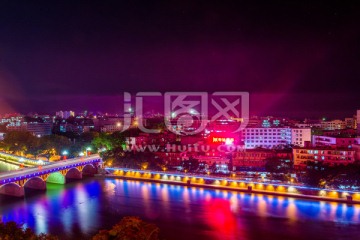 五指山夜景