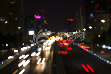 高速路夜景