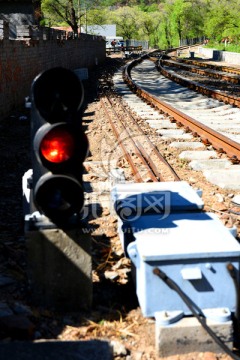 信号灯与铁道