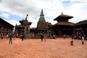 尼泊尔巴德岗皇家寺庙