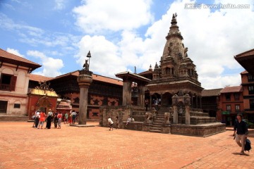尼泊尔巴德岗皇家寺庙
