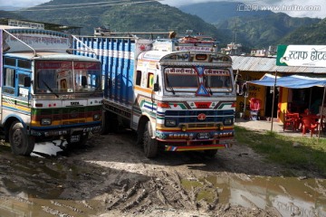 尼泊尔卡车