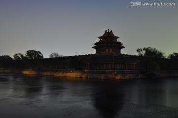 故宫角楼夜景