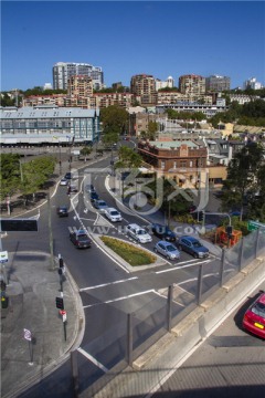 悉尼城市街头道路景象