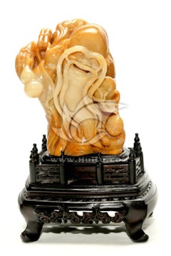 老寿星雕像 精品寿山石