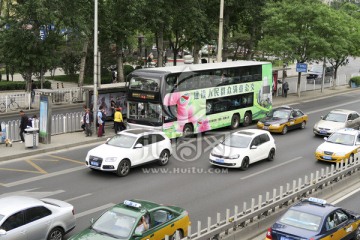 城市交通 双层巴士