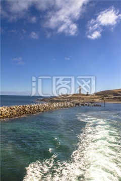 袋鼠岛的海岛风光