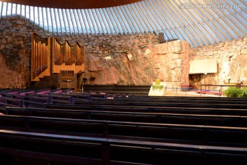 芬兰赫尔辛基岩石大教堂