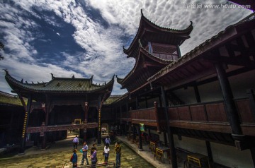 重庆江津塘河古镇 寺庙