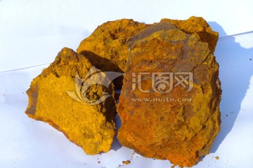 褐铁矿 铁矿石标本