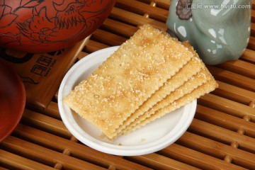 白玉饼干