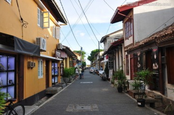 加勒古城街道