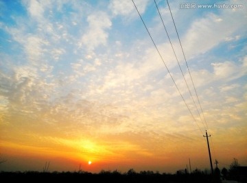 夕阳 落日