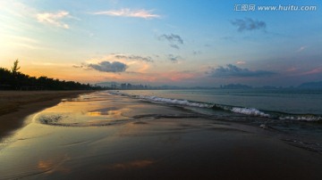 三亚湾晨曦