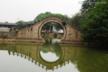 公园 古桥 石桥