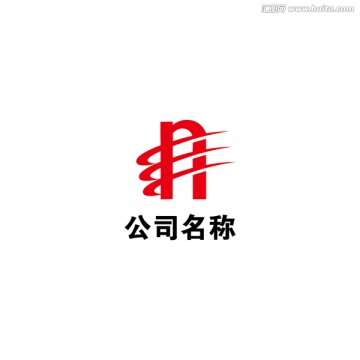 门logo