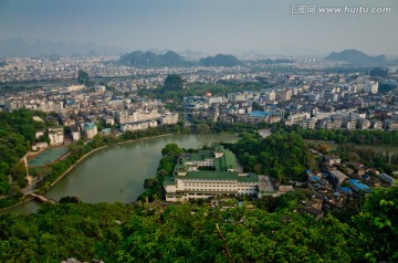 桂林 城区全景
