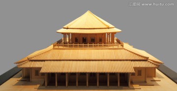 洛阳 明堂天堂 皇宫模型