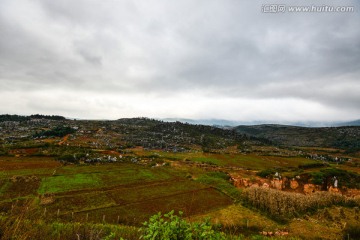 田野石林风景