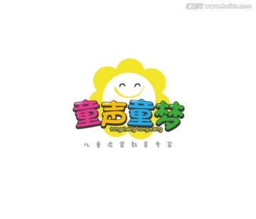 儿童教育logo卡通logo