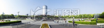 上海世纪广场全景图