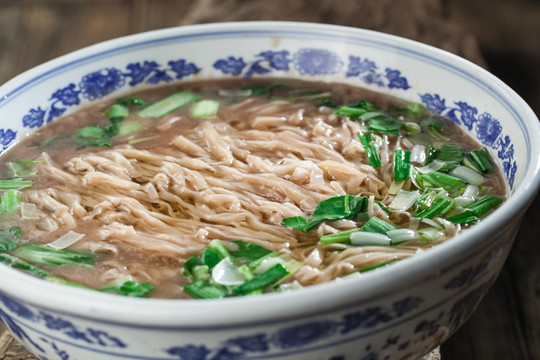 炝锅面 许昌炝锅面 肉丝面